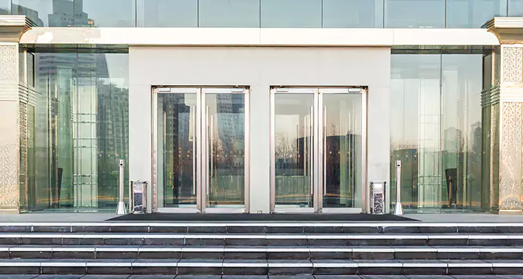 Automatic Sliding Storefront Doors Replacement in Menlo Park, CA