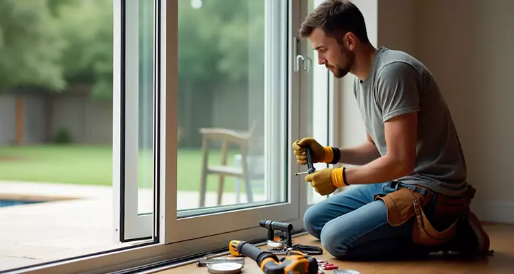 Squeaky Sliding Patio Doors in Menlo Park, CA
