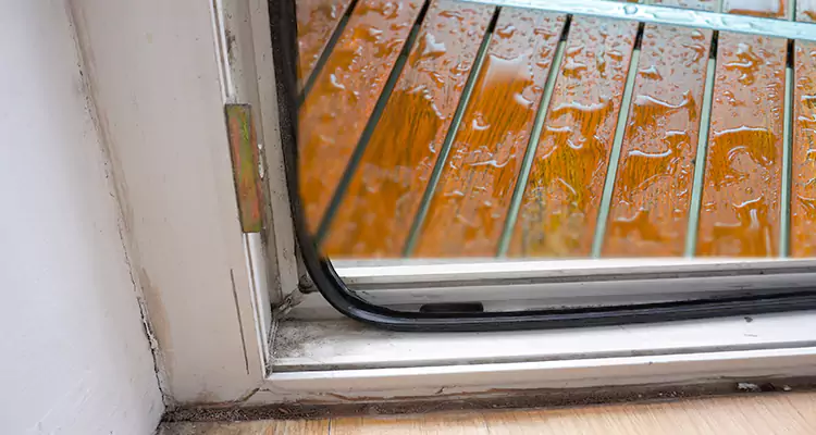 Water Leaking Wooden Patio Doors Repair in Menlo Park, CA