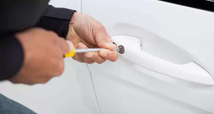 Door Knob Repair Plate in Menlo Park, CA